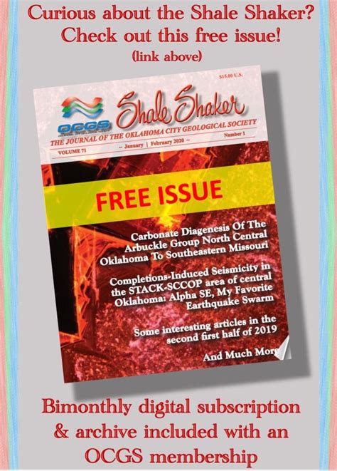 ocgs shale shaker|THE JOURNAL OF THE OKLAHOMA ITY EOLOGICAL .